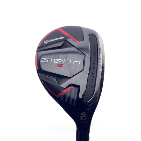 Used TaylorMade Stealth 2 4 Hybrid / 22.0 Degrees / Regular Flex
