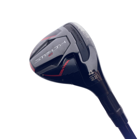 Used TaylorMade Stealth 2 4 Hybrid / 22.0 Degrees / Regular Flex