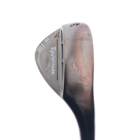 Used TaylorMade Hi-Toe RAW Lob Wedge / 60.0 Degrees / Wedge Flex