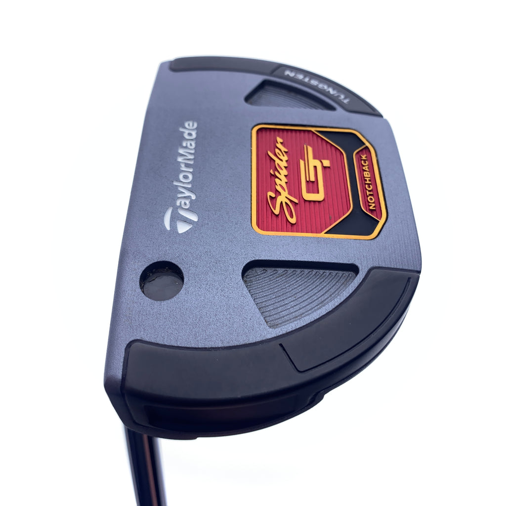 Used TaylorMade Spider GT Notchback Putter / 34.0 Inches / Left-Handed
