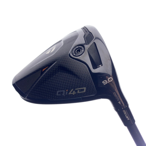 Used TaylorMade Qi4D Driver / 9.0 Degrees / Regular Flex