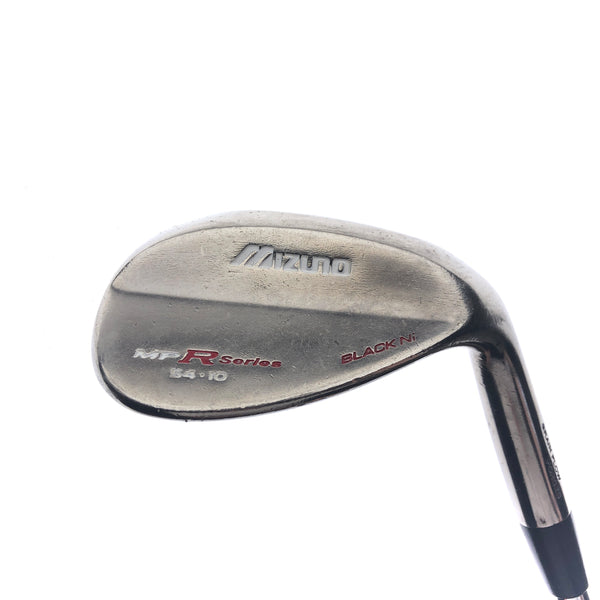 Used Mizuno MP-R Black Nickel Sand Wedge / 54.0 Degrees / Stiff Flex