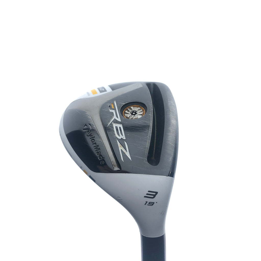 Used TaylorMade RBZ Stage 2 3 Hybrid / 19.0 Degrees / Regular Flex