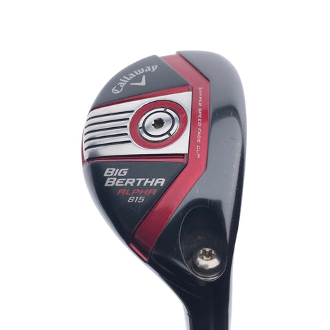 Used Callaway Big Bertha Alpha 815 2 Hybrid / 18.0 Degrees / Stiff Flex