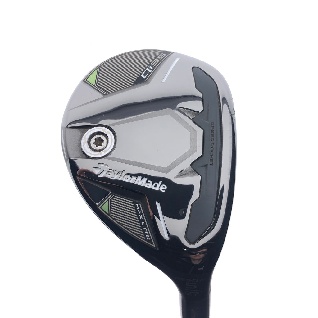 Used TaylorMade Qi35 Max Lite 5 Hybrid / 27.0 Degrees / Soft Regular Flex