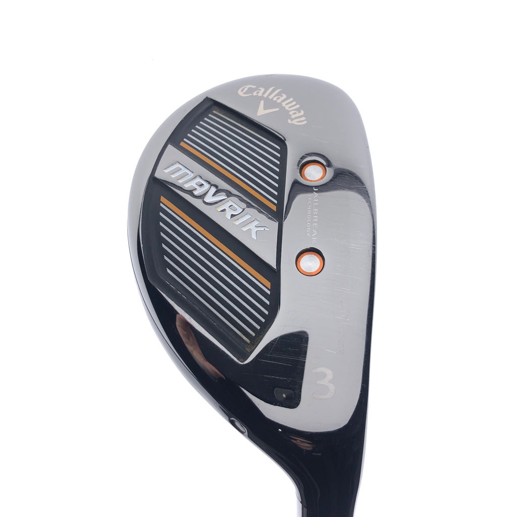 Used Callaway Mavrik 3 Hybrid / 18.0 Degrees / Stiff Flex