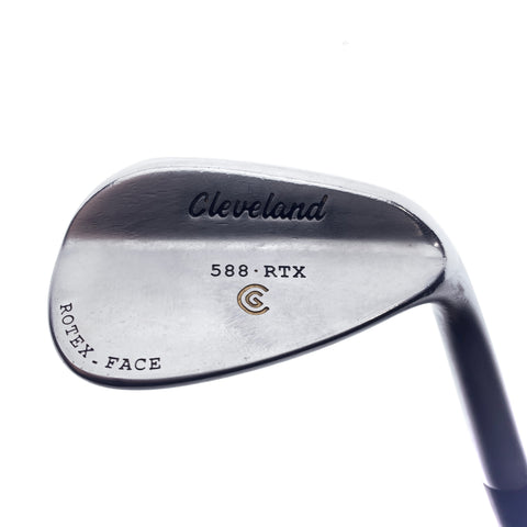 Used Cleveland 588 RTX Satin Chrome Gap Wedge / 50.0 Degrees / Wedge Flex
