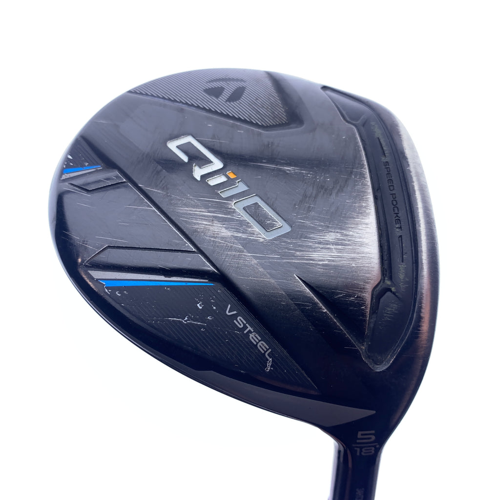 Used TaylorMade Qi10 5 Fairway Wood / 18.0 Degrees / Stiff Flex