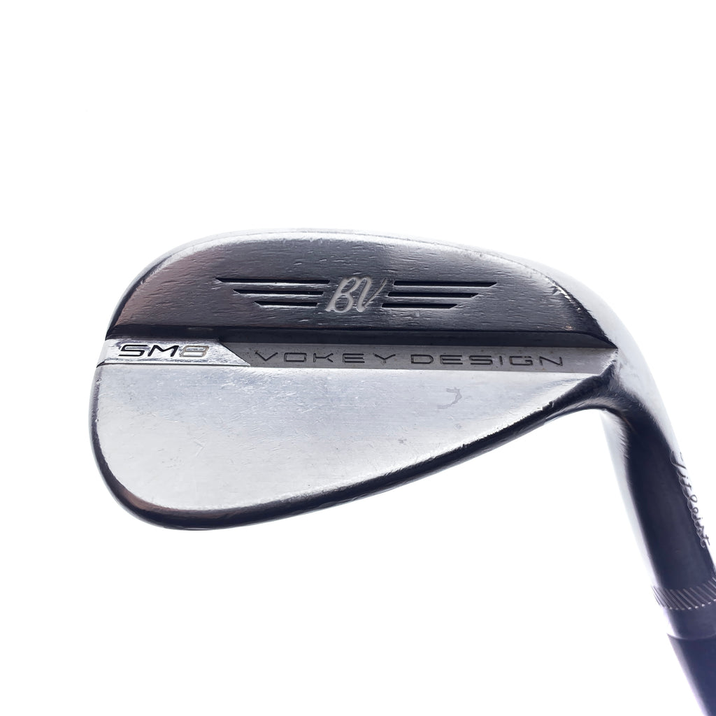 Used Titleist Vokey SM8 Tour Chrome Gap Wedge / 50.0 Degrees / Wedge Flex
