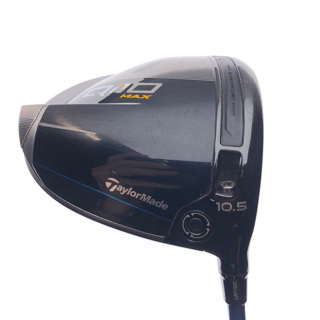 Used TaylorMade Qi10 Max Driver / 10.5 Degrees / Stiff Flex
