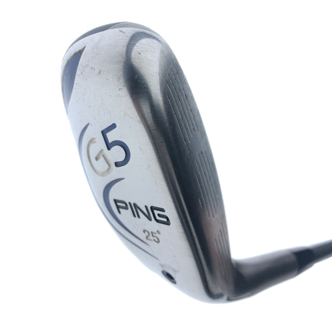 Used Ping G5 5 Hybrid / 25.0 Degrees / Regular Flex