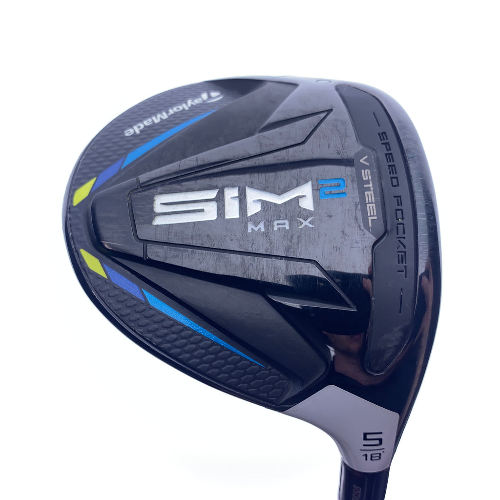 Used TaylorMade Sim2 Max 5 Fairway Wood / 18.0 Degrees / Regular Flex