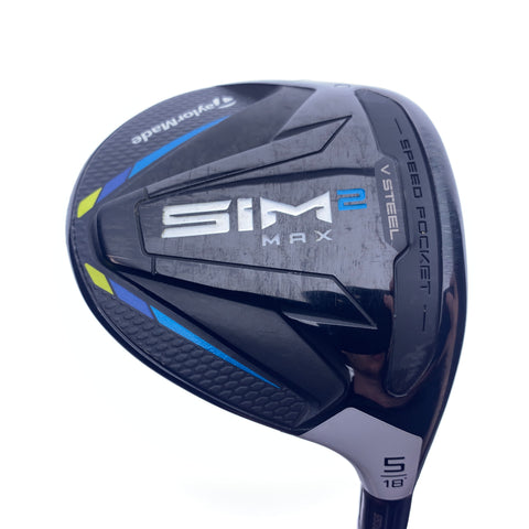 Used TaylorMade Sim2 Max 5 Fairway Wood / 18.0 Degrees / Regular Flex