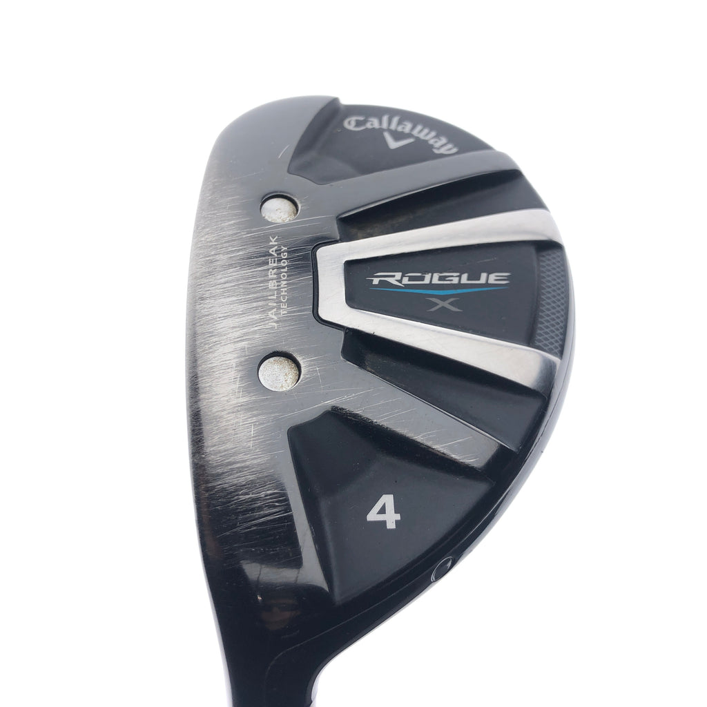 Used Callaway Rogue X 4 Hybrid / 20.0 Degrees / Stiff Flex / Left-Handed