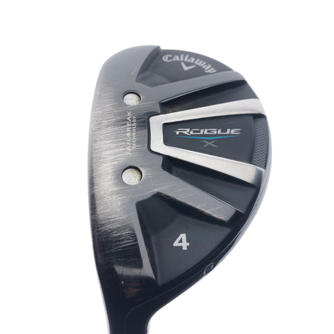 Used Callaway Rogue X 4 Hybrid / 20.0 Degrees / Stiff Flex / Left-Handed
