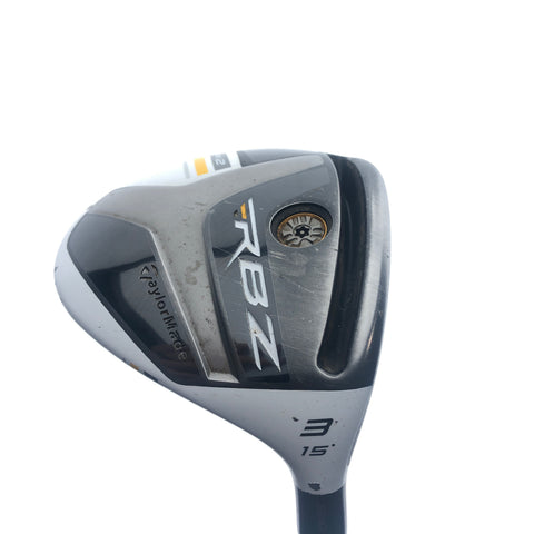 Used TaylorMade RBZ Stage 2 3 Fairway Wood / 15.0 Degrees / Ladies Flex