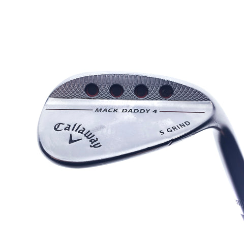Used Callaway Mack Daddy 4 Chrome Gap Wedge / 52.0 Degrees / Wedge Flex
