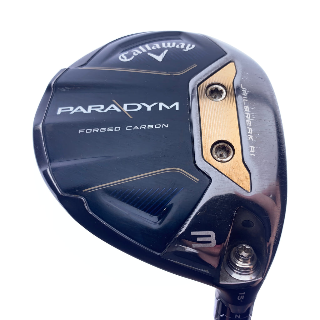 Used Callaway Paradym 3 Fairway Wood / 15.0 Degrees / Regular Flex