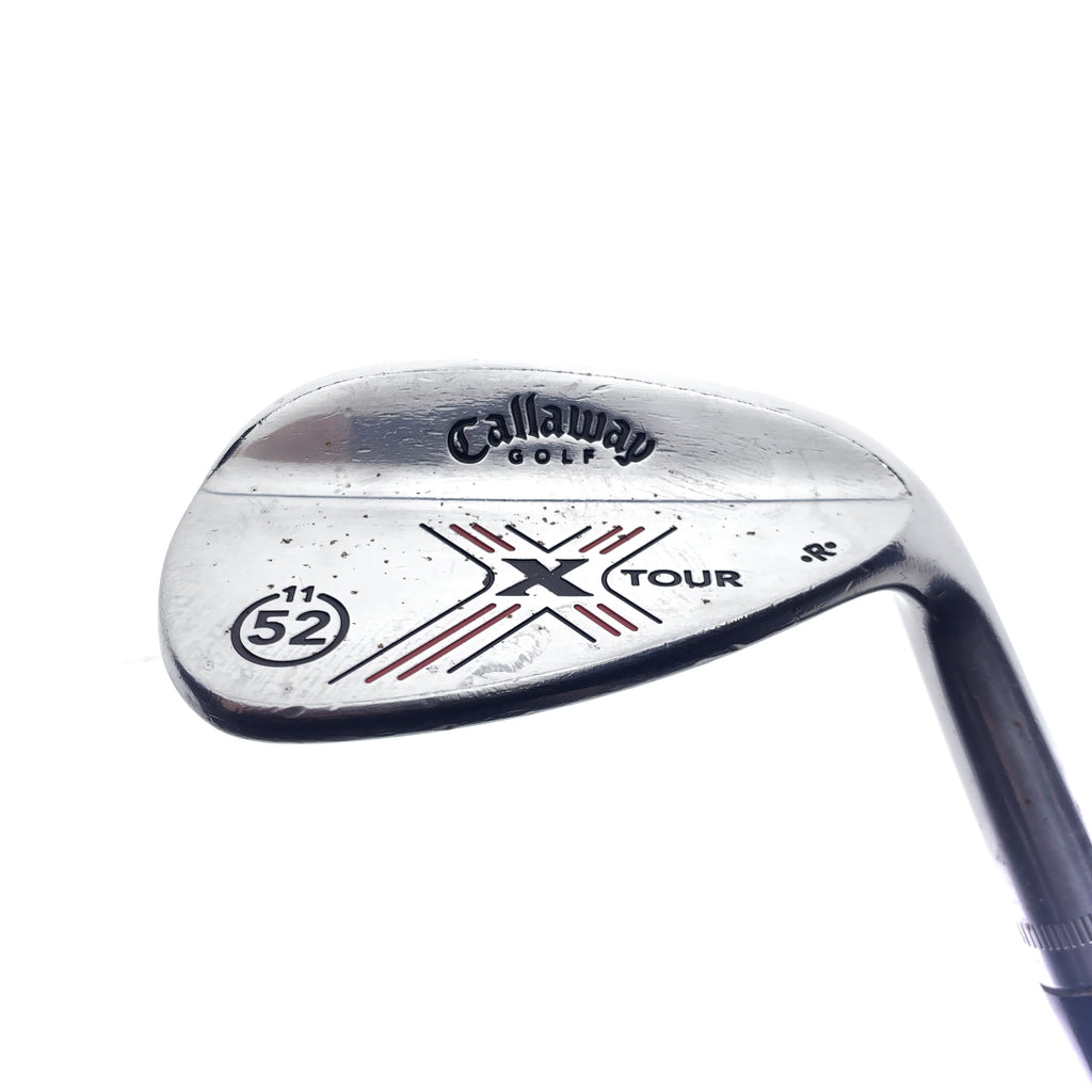 Used Callaway X Tour Chrome Gap Wedge / 52.0 Degrees / Wedge Flex
