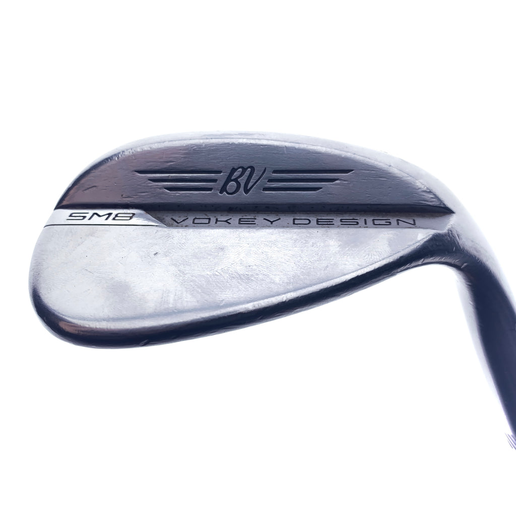 Used Titleist Vokey SM8 Tour Chrome Sand Wedge / 56.0 Degrees / Wedge Flex