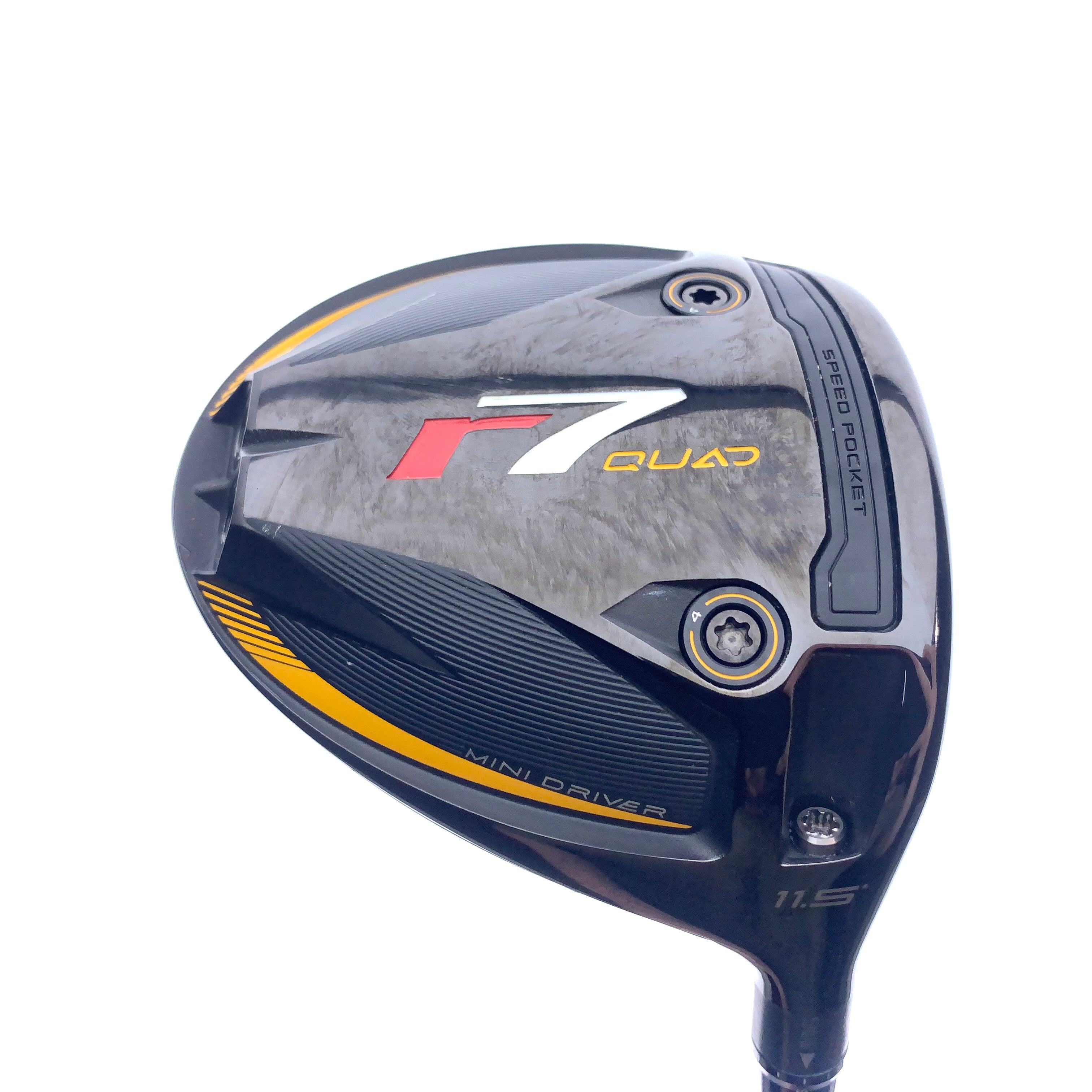 Used TaylorMade R7 Quad Mini Driver / 11.5 Degrees / Stiff Flex