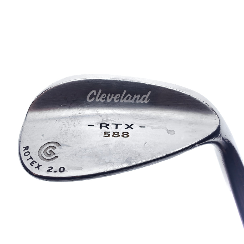 Used Cleveland 588 RTX 2.0 Tour Satin Gap Wedge / 50.0 Degrees / Wedge Flex