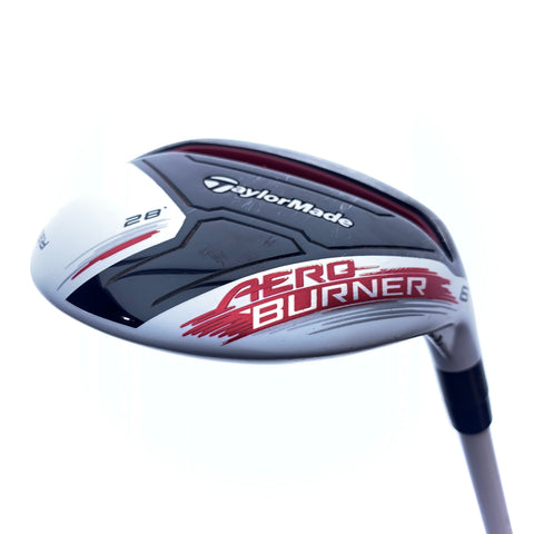 Used TaylorMade AeroBurner 6 Hybrid / 28.0 Degrees / Ladies Flex