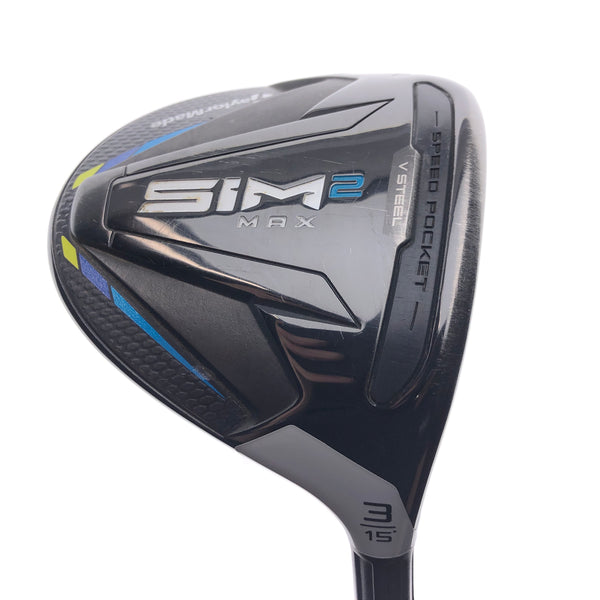 Used TaylorMade Sim2 Max 3 Fairway Wood / Stiff Flex - Replay Golf 