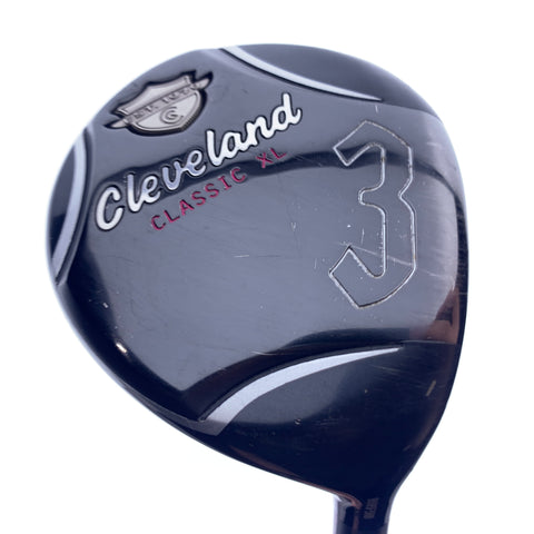 Used Cleveland Classic XL 3 Fairway Wood / 15.5 Degrees / Ladies Flex