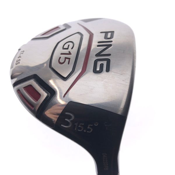 Used Ping G15 3 Fairway Wood / 15.5 Degrees / Regular Flex