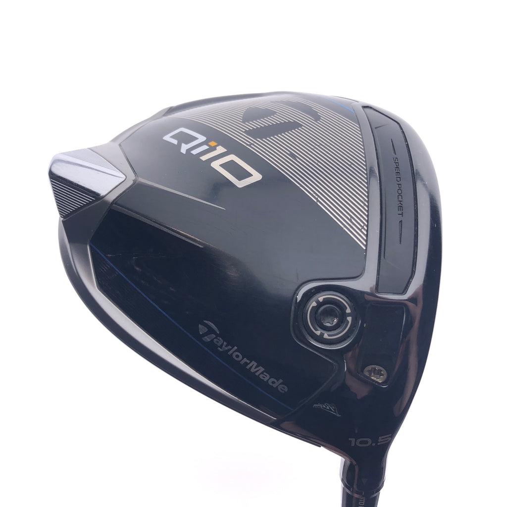 Used TaylorMade Qi10 Driver / 10.5 Degrees / Stiff Flex - Replay Golf 