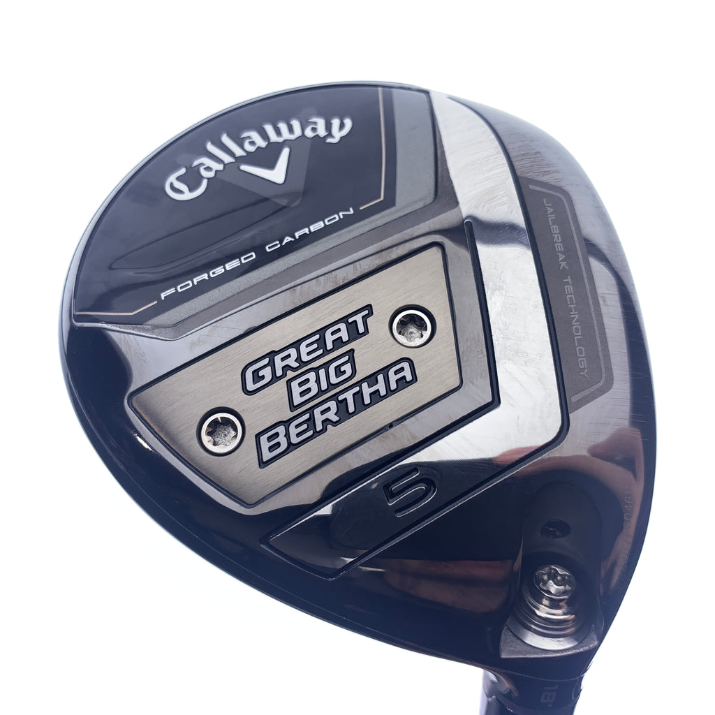 Used Callaway Great Big Bertha 2023 5 Fairway Wood / 18.0 Degrees / Regular Flex