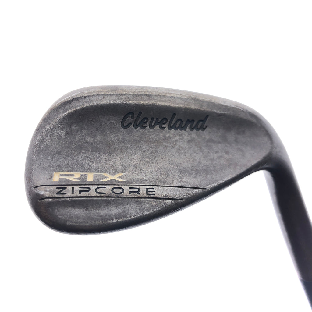 Used Cleveland RTX ZipCore Raw Gap Wedge / 50.0 Degrees / Wedge Flex