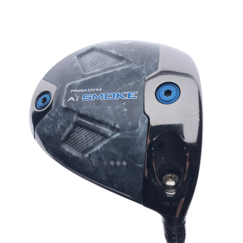 Used Callaway Paradym Ai Smoke Triple Diamond Driver / 9.0 Degrees / Stiff Flex