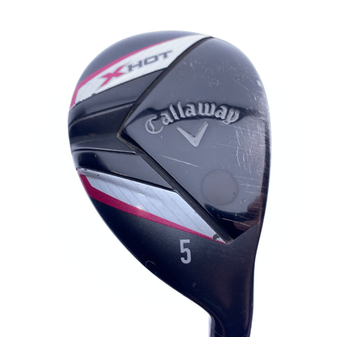 Used Callaway X Hot 2013 5 Hybrid / 25.0 Degrees / Ladies Flex