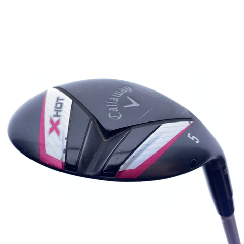 Used Callaway X Hot 2013 5 Hybrid / 25.0 Degrees / Ladies Flex