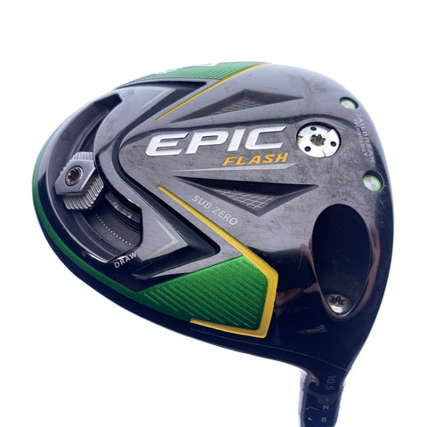 Used Callaway EPIC Flash Sub Zero Driver / 10.5 Degrees / Stiff Flex