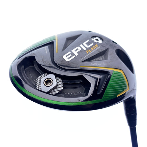 Used Callaway EPIC Flash Sub Zero Driver / 10.5 Degrees / Stiff Flex