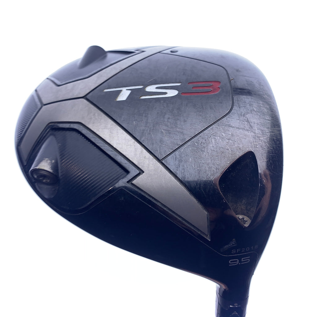 Used Titleist TS3 Driver / 9.5 Degrees / Stiff Flex