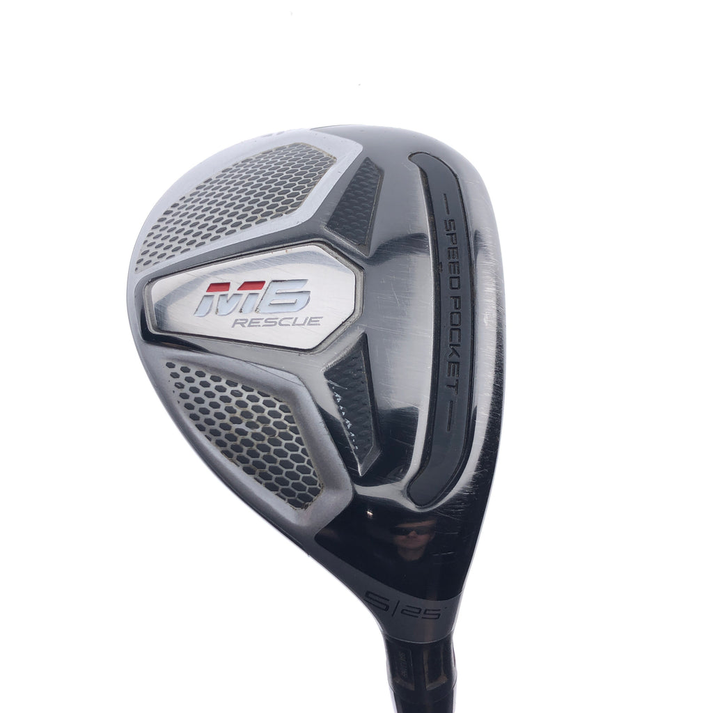 Used TaylorMade M6 5 Hybrid / 25.0 Degrees / A Flex