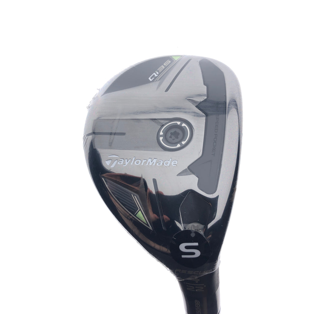 NEW TaylorMade Qi35 4 Hybrid / 22 Degrees / Stiff Flex