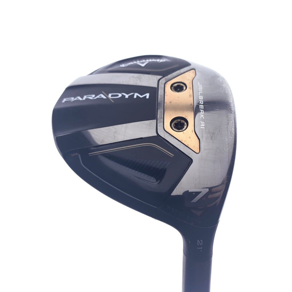 Used Callaway Paradym 7 Fairway Wood / 21 Degrees / Regular Flex