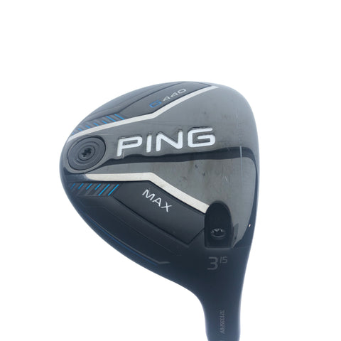 Used Ping G440 Max 3 FW/15.0 Deg/Stiff Flex/Graphic Design Tour AD DI-7