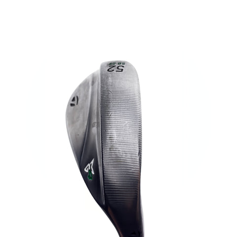 Used TaylorMade Milled Grind 4 Gap Wedge / 52.0 Degrees / Wedge Flex