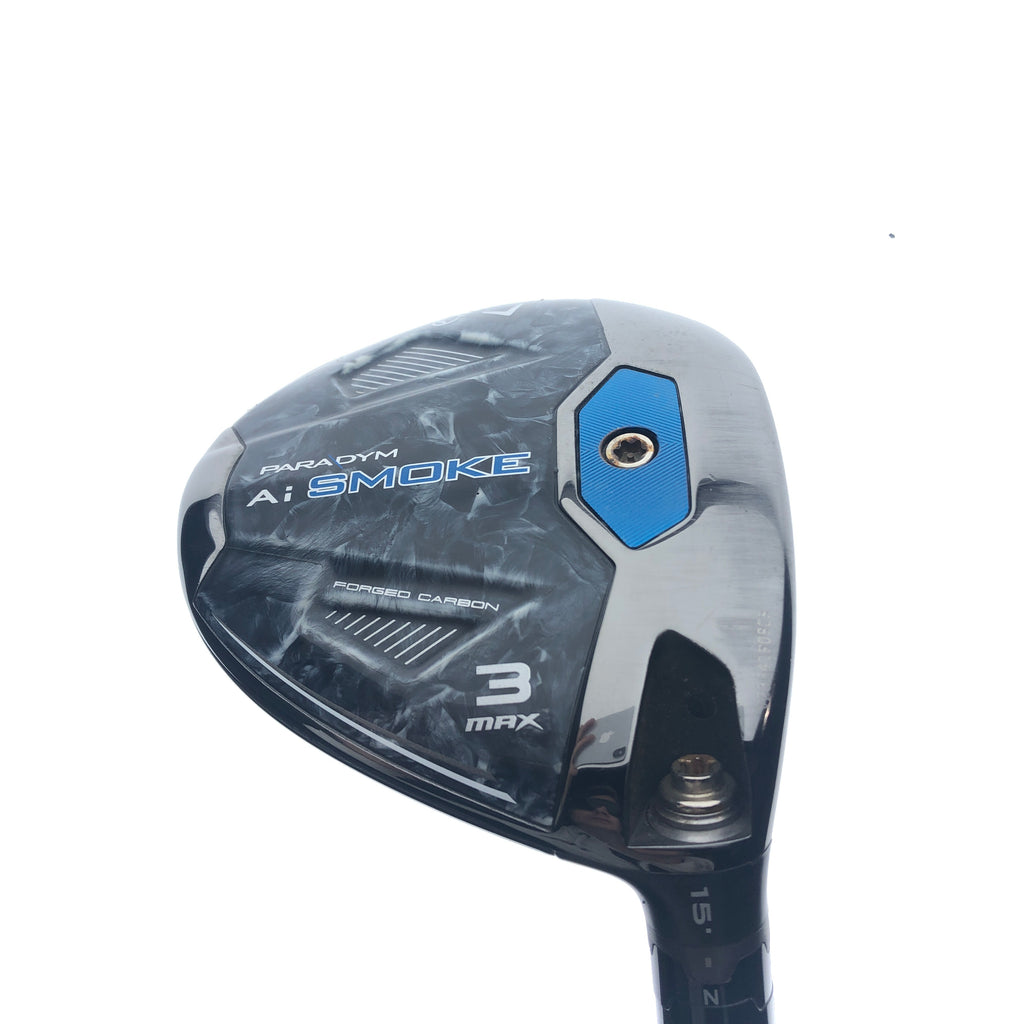 Used Callaway Paradym Ai Smoke MAX 3 Fairway Wood / 15.0 Degrees / Regular Flex
