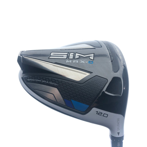 Used TaylorMade SIM Max D Driver / 12.0 Degrees / Regular Flex
