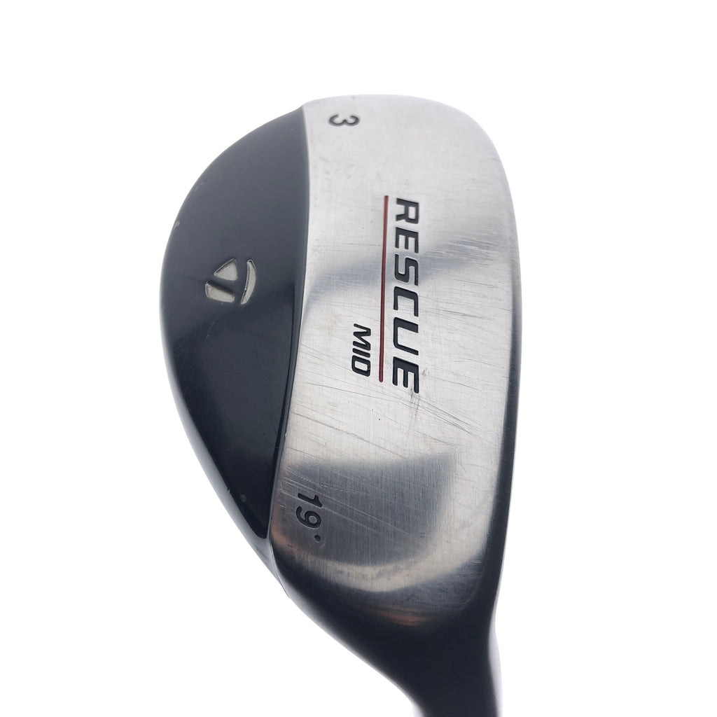 Used TaylorMade Rescue Mid 3 Hybrid / 19.0 Degrees / Regular Flex