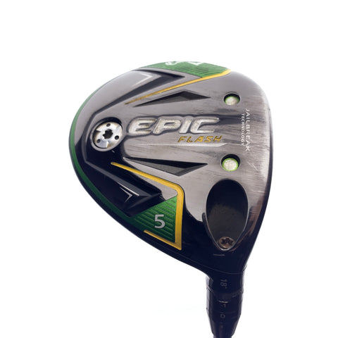 Used Callaway EPIC Flash 5 Fairway Wood / 18.0 Degrees / Regular Flex