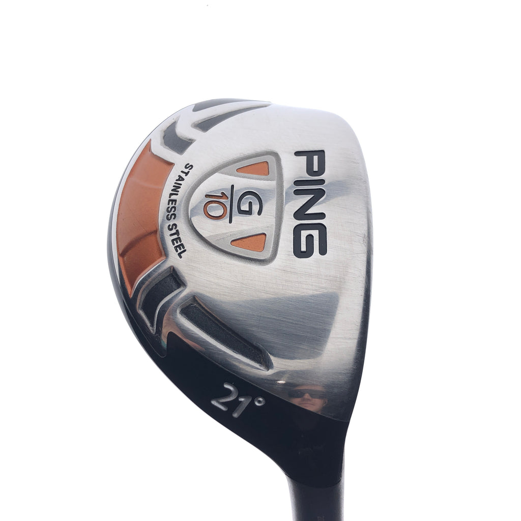 Used Ping G10 3 Hybrid / 21.0 Degrees / Regular Flex