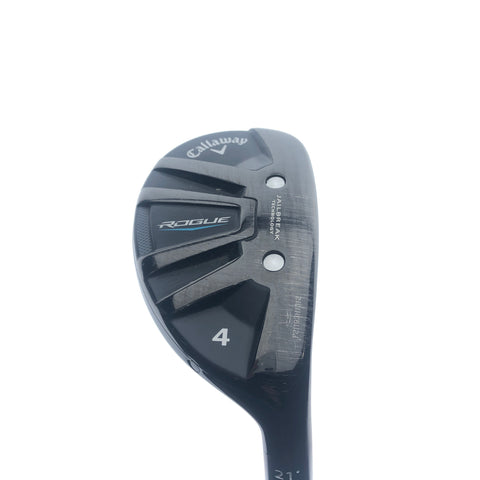 Used Callaway Rogue 4 Hybrid / 21.0 Degrees / Stiff Flex